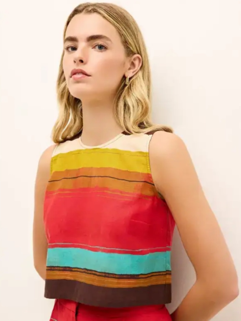 Marie Oliver Fallon Top in Grotto Stripe